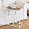 Household Essentials 25" Jamestown C-Shaped End Table